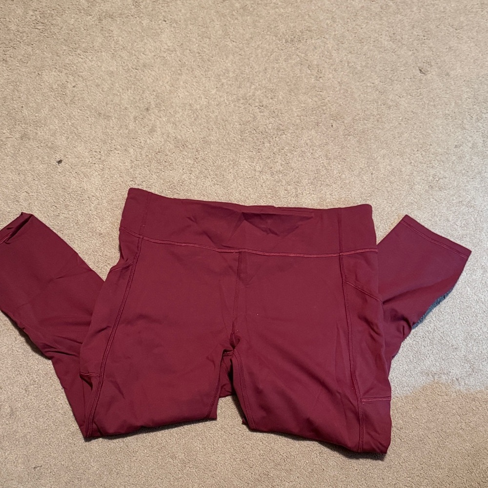 Fast and Free High Rise Lululemon leggings